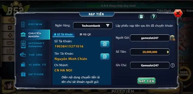 Hình minh họa hướng dẫn Ev8